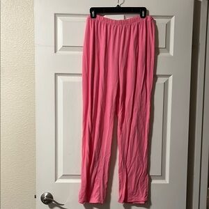 Jaclyn Smith Pink Wide Leg Pants